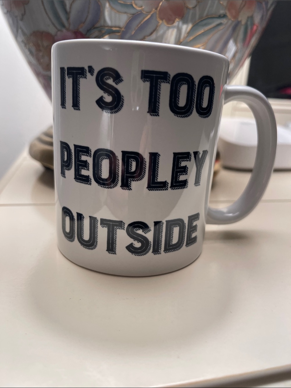 NWOT Society 6 coffee tea mug